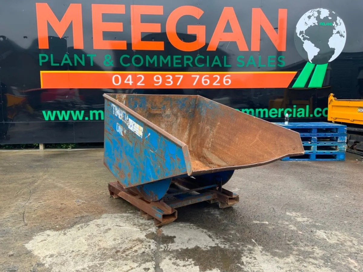 SELF TIPPING FORK LIFT SKIP........12004. - Image 2