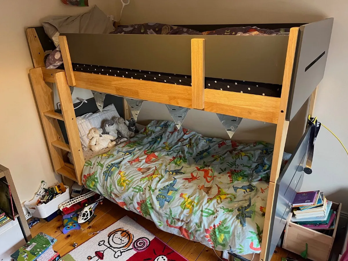 bunk beds + matresses (Harvey Norman) - Image 1