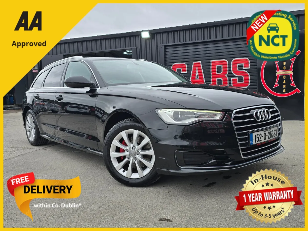 152 Audi A6 ULTRA Auto/New NCT/1yr warranty - Image 1