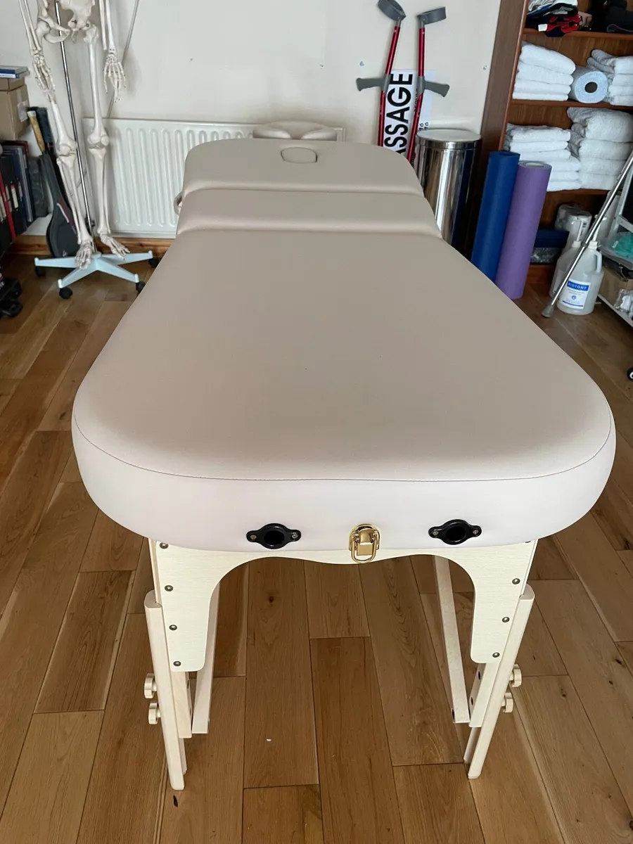 Physio/Massage couches + Skeleton and Anatomy char - Image 3