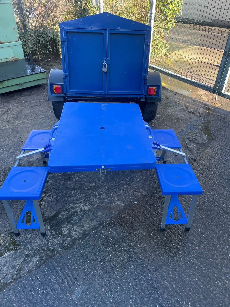 Holidays New steel Camping trailer loaded - Image 3