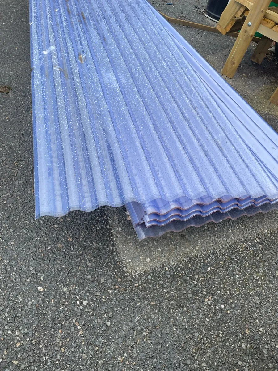 New 8ft sheets corrugated Perspex -100 sheets - Image 2