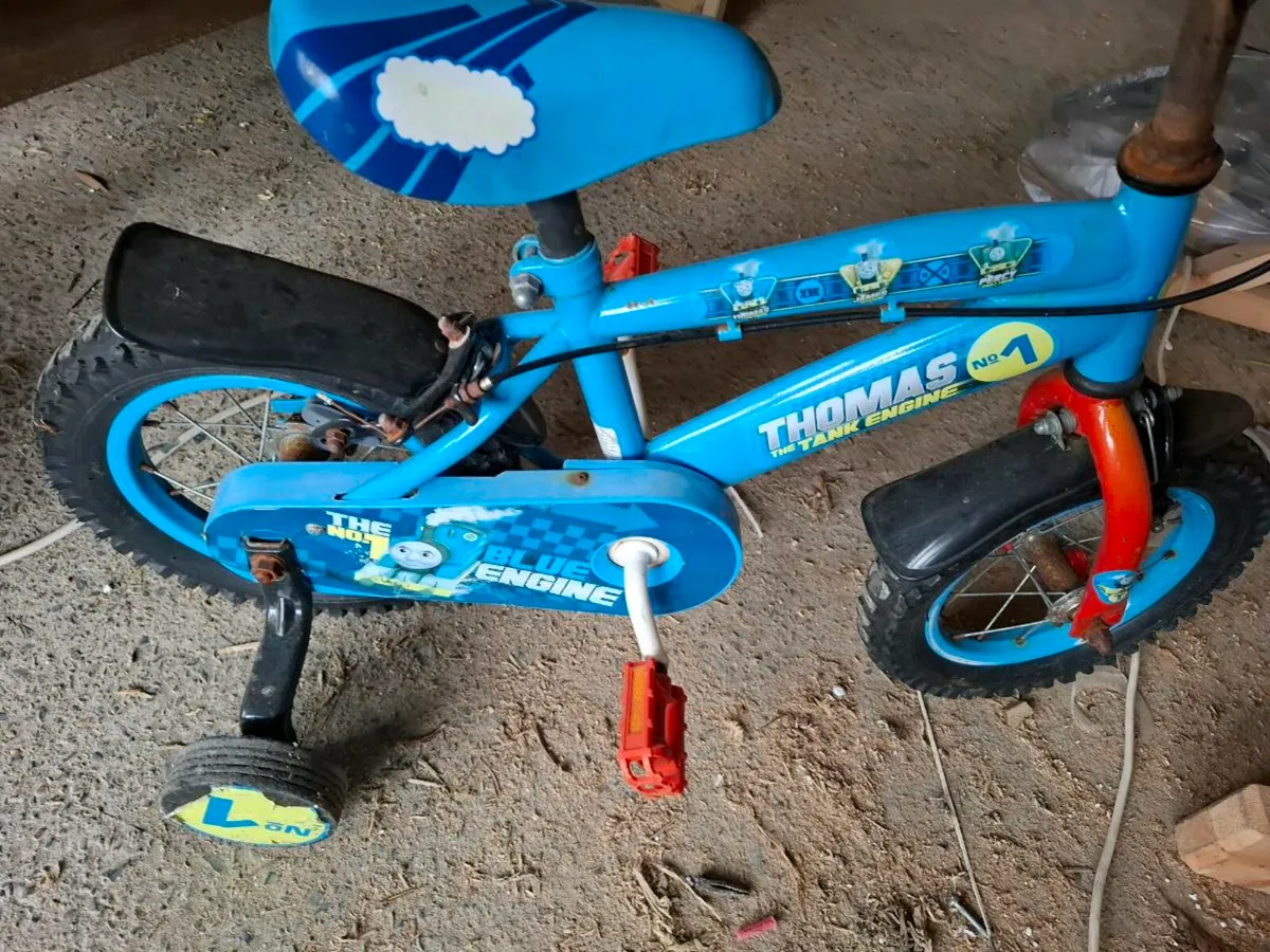Thomas tank engine kids 12 inch bike - Image 2
