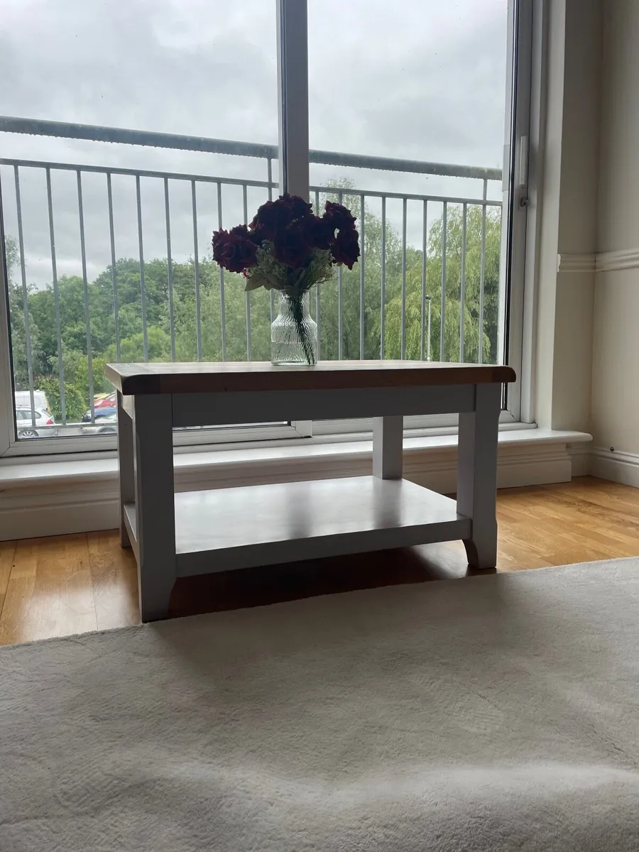 Dinning table & 6 chairs plus coffee table - Image 3