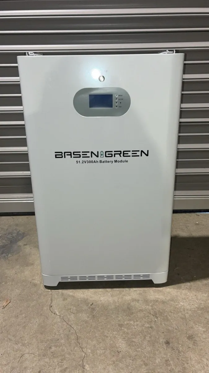 51.2V 300ah 15.36KWh Wall Mounted Battery Pack - Image 1