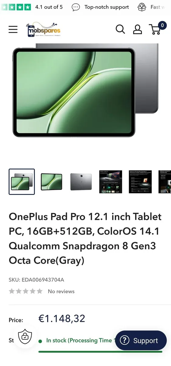 Oneplus pad pro 16gb ram and 512gb storage(colour) - Image 3