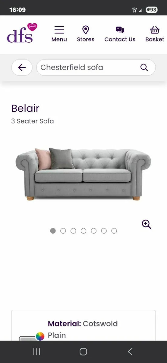 TWO SOFAS 3 SEATER & 2 SEATER - Image 1