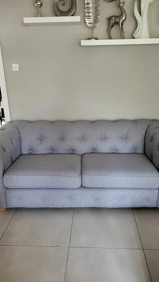 TWO SOFAS 3 SEATER & 2 SEATER - Image 2