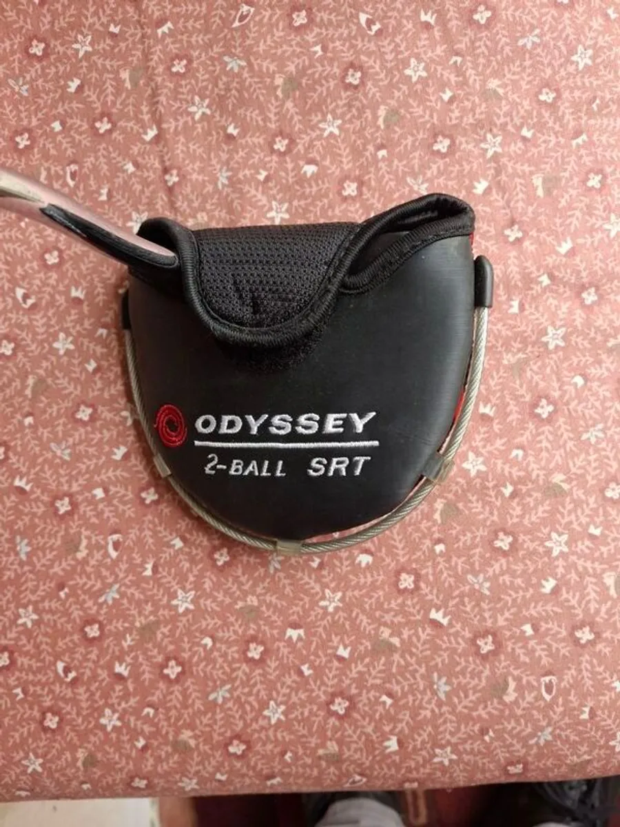 This Is A Odyssey 2-ball Srt Belly Golf Putter  In  Perfect Condition 100%  To Make It A Legal  It Need To Be Cut A Few Inches Off Of Handle  Length  And You Have  A Perfect Putter  ! - Image 1