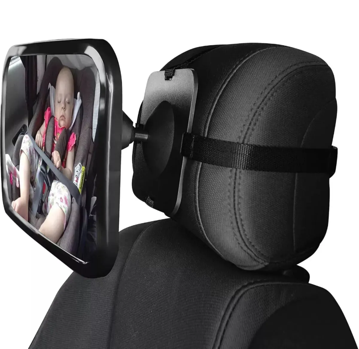 Adjustable Rear Baby/Child Seat Car Safety Mirror - Image 4