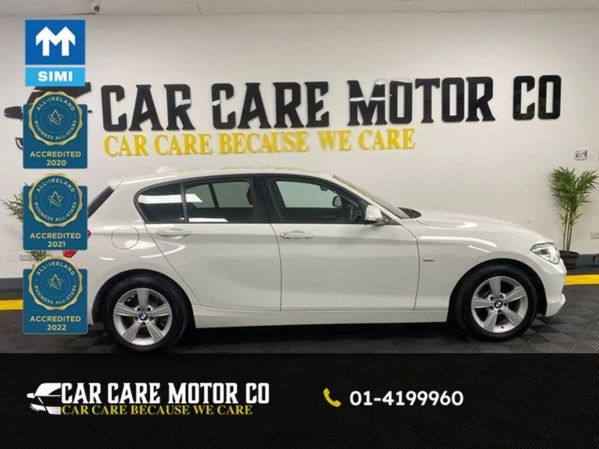 BMW 1 Series 116i Auto Sport White New Nct Warran - Image 1
