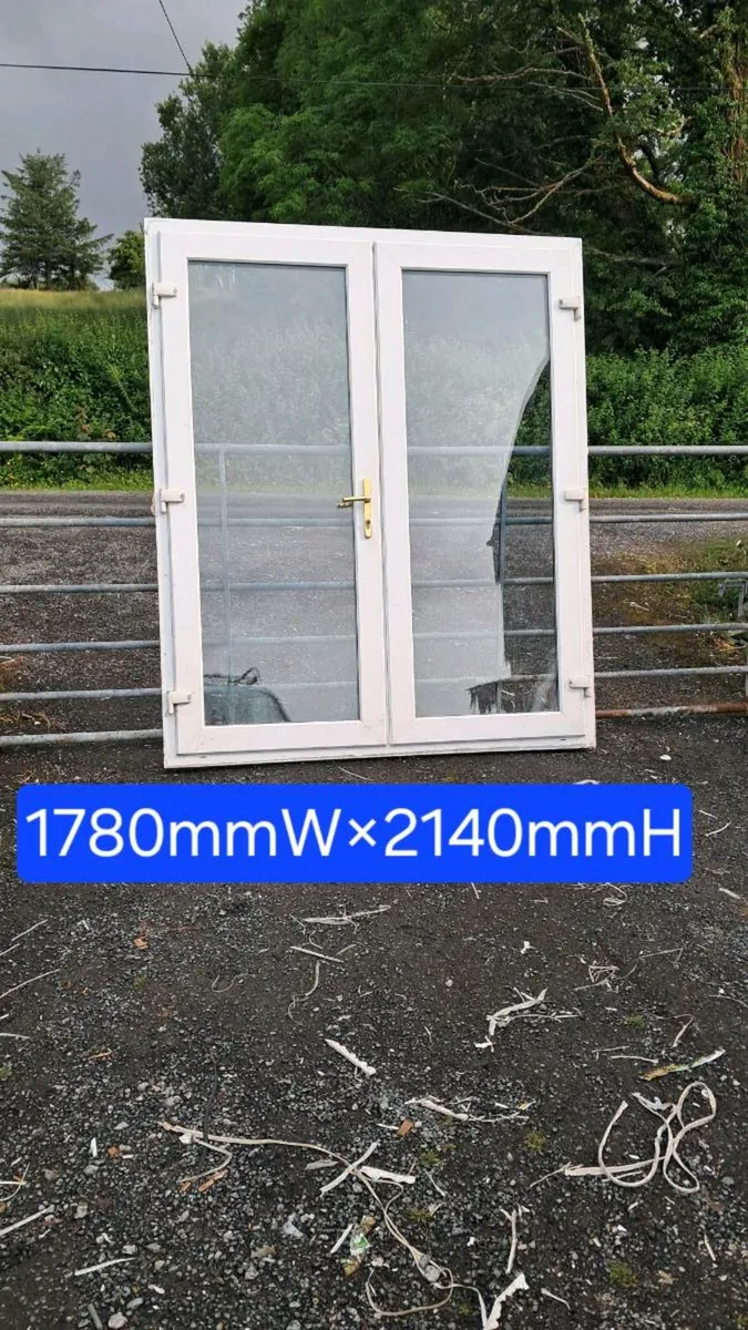 PVC FRENCH DOORS