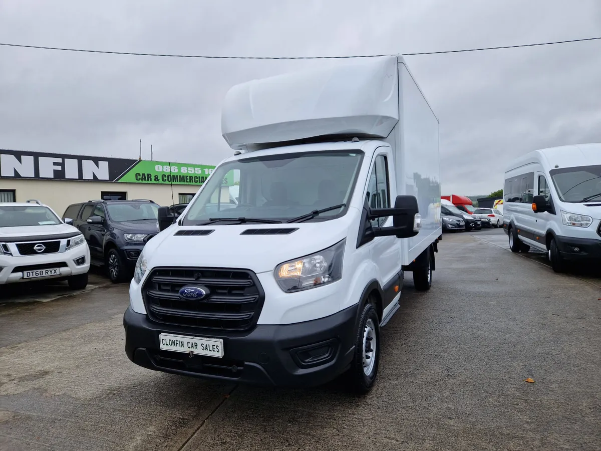 2021 FORD TRANSIT LUTON WITH TAIL - Image 2