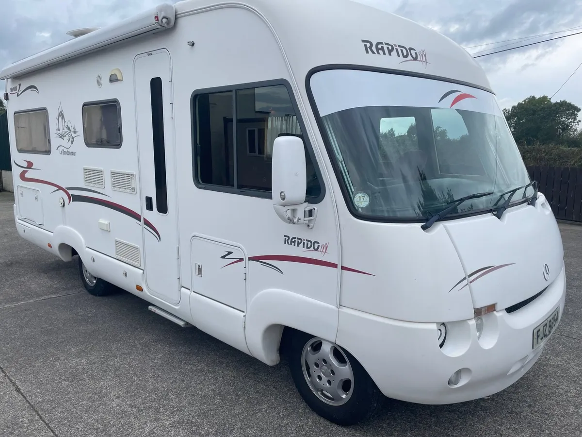 2003 Rapido Mercedes 6 berth camper van - Image 1