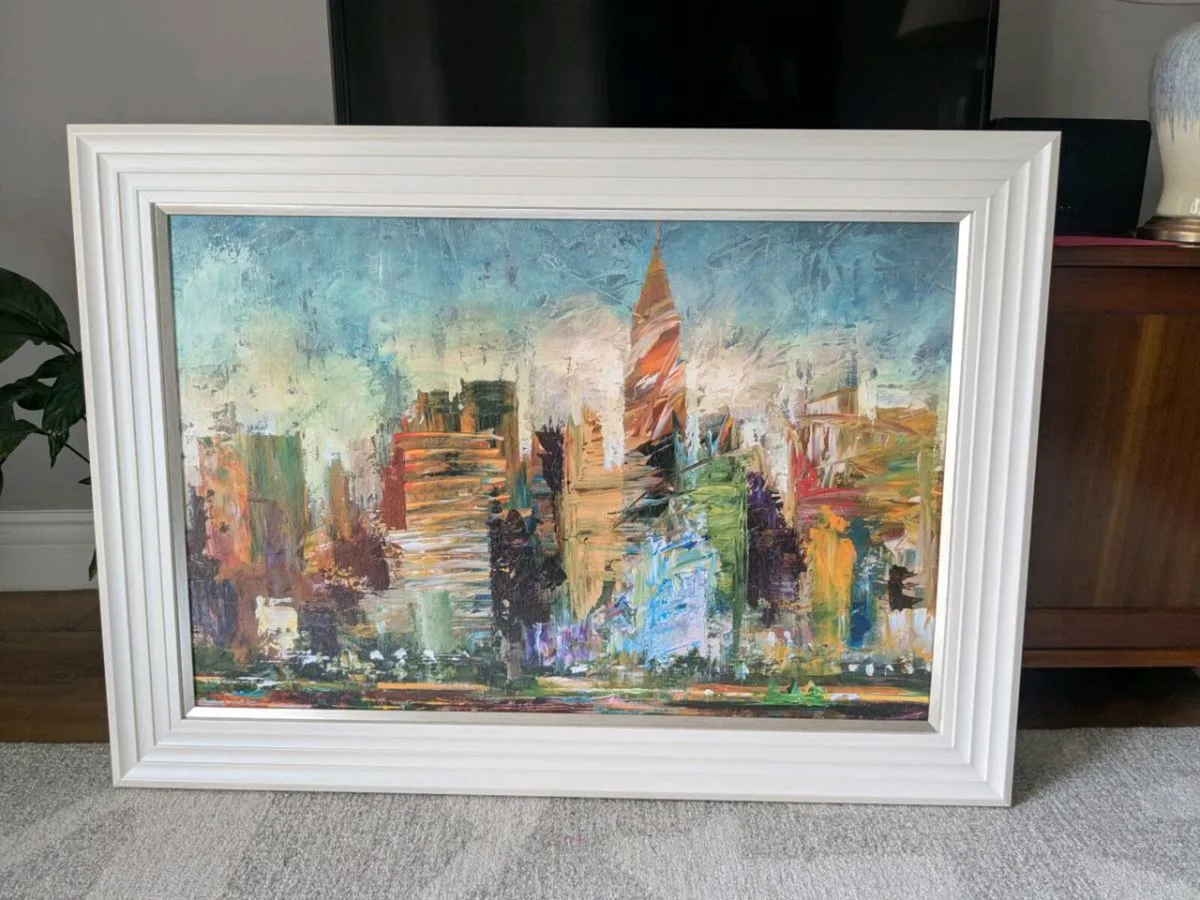 Metropolis abstract art print - Image 1