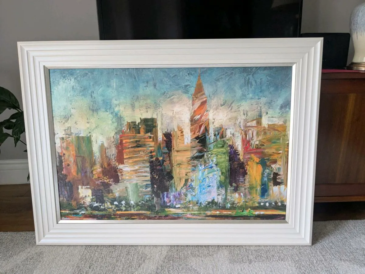 Metropolis abstract art print - Image 2