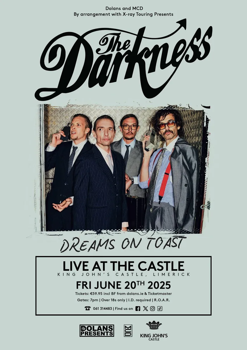 The Darkness, 20/06 @ King John's Castle, Limerick