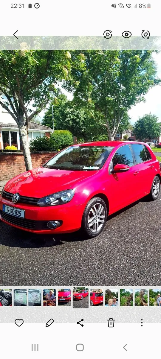 Volkswagen Golf 2012 NCT +Taxed - Image 1