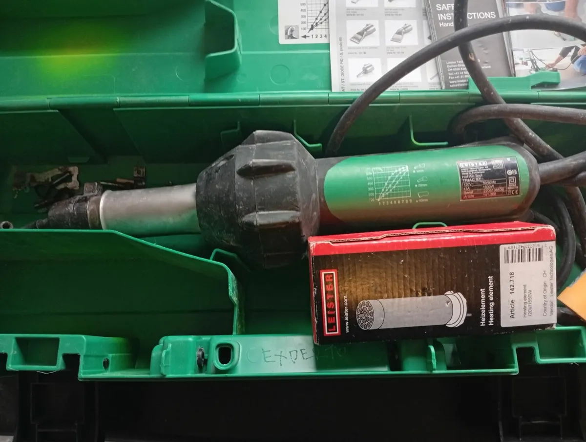 Liester welding gun with spare element - Image 2