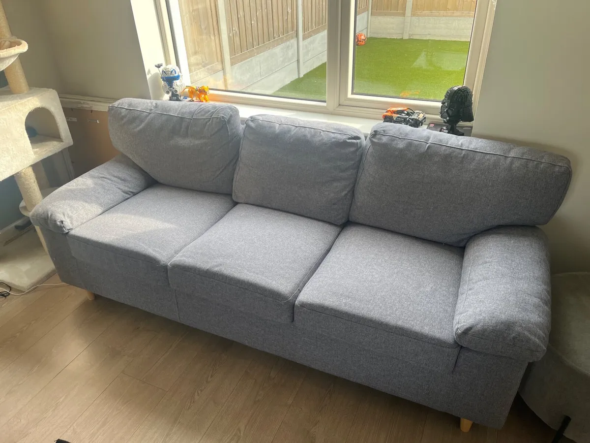 Fabric sofa