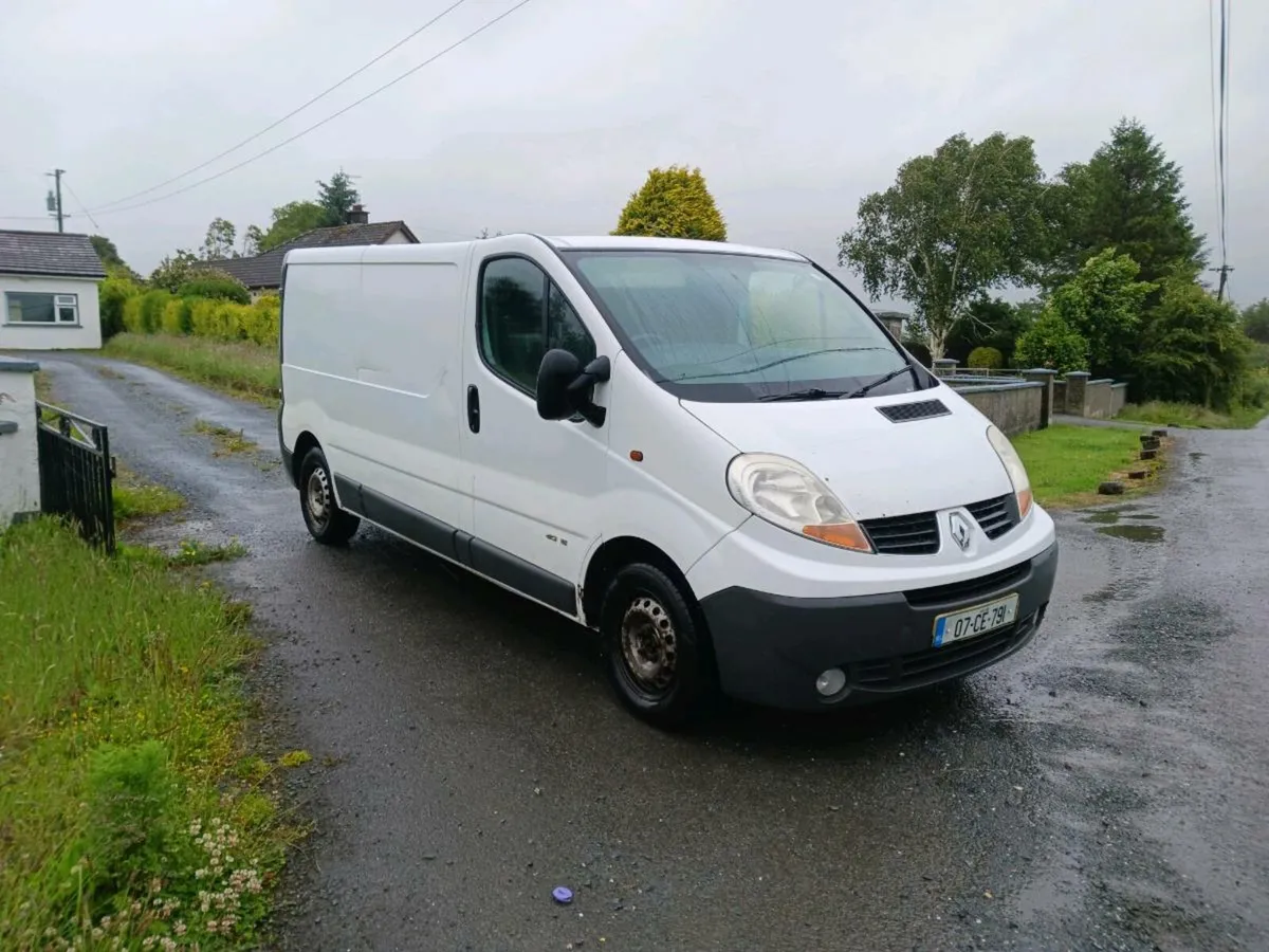 2007 renault trafic van...tested 11/09/2025 - Image 2