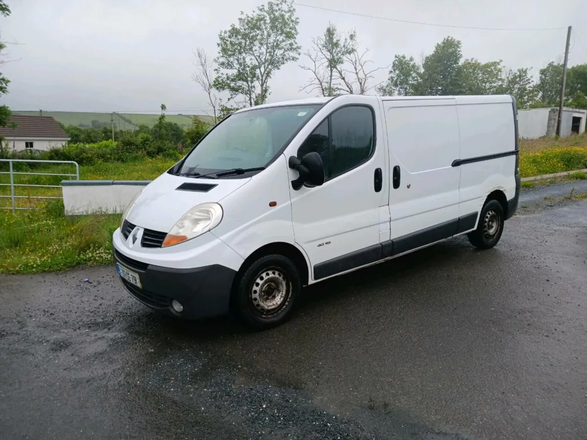 2007 renault trafic van...tested 11/09/2025 - Image 1