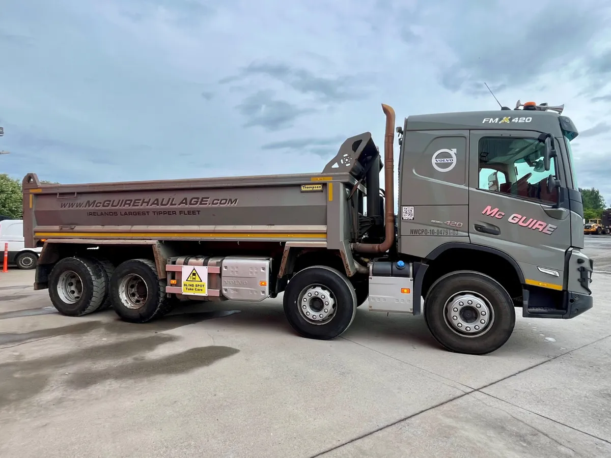 2021 Volvo FMX 420 8x4 Tipper - Image 3