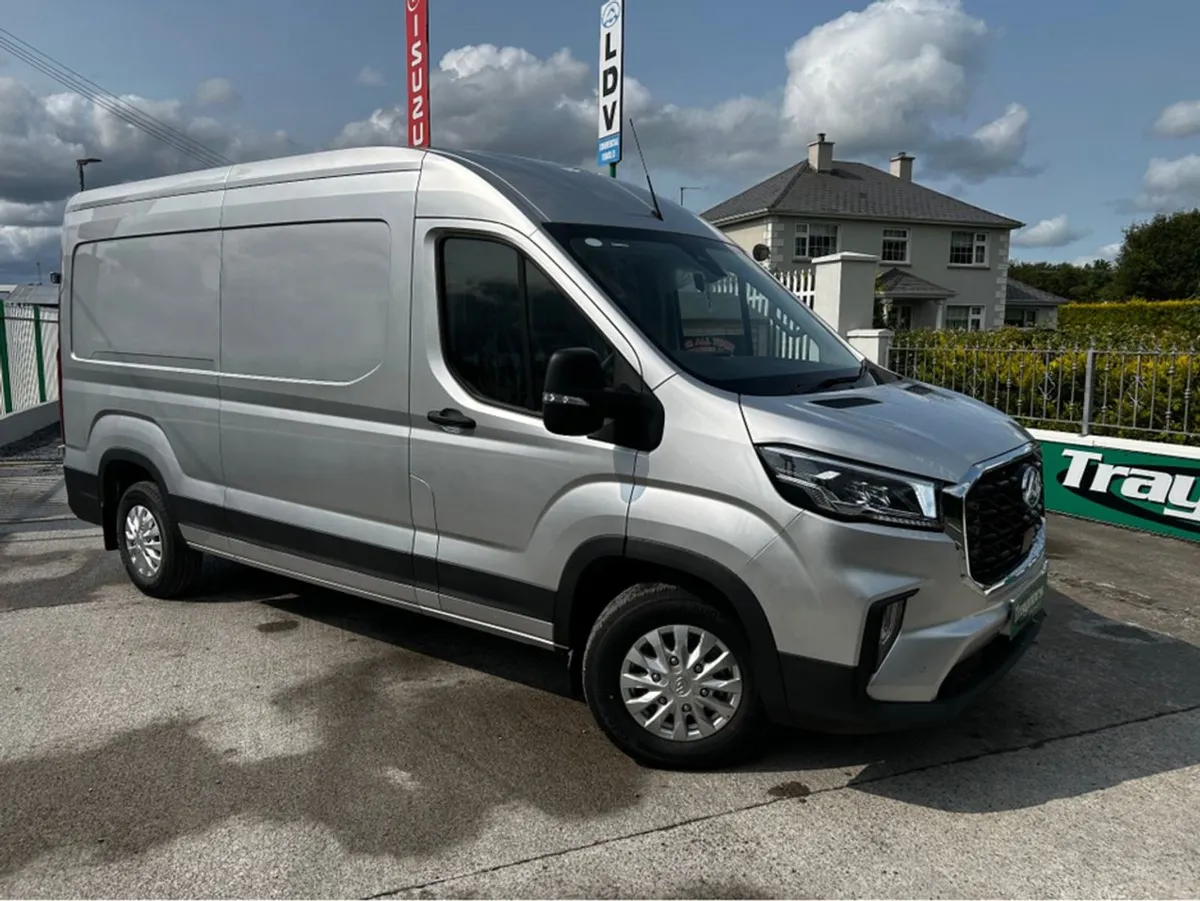 Maxus Deliver 9 FWD Silver IN Stock LUX Model - Image 1