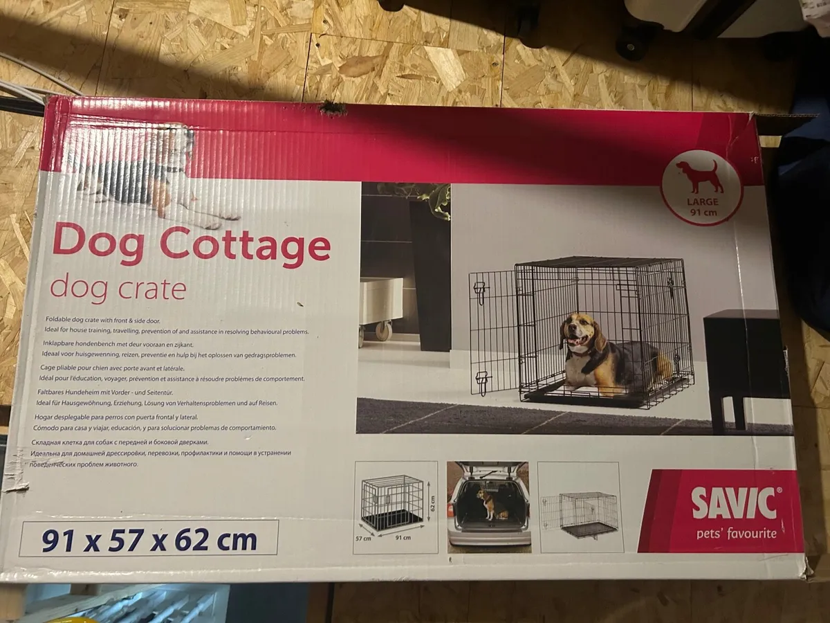 Large Dog Crate - Image 1
