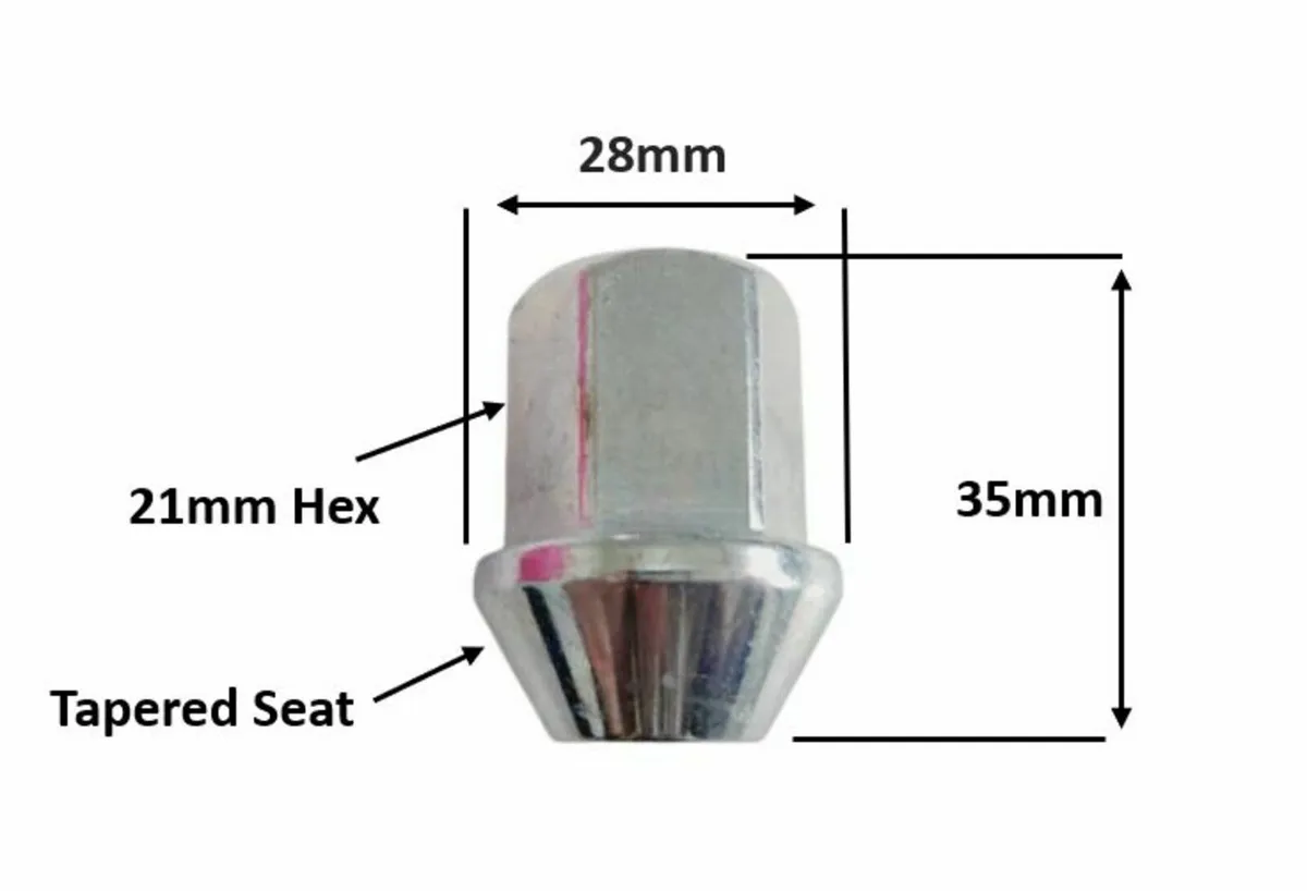 20 x New Nuts. Fit Land Rover Disco 3/4/5-Delivery - Image 2