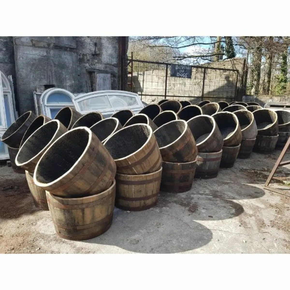 Whiskey Barrels – Half - Image 1