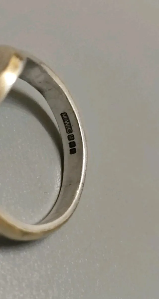 Sterling silver ring - Image 3