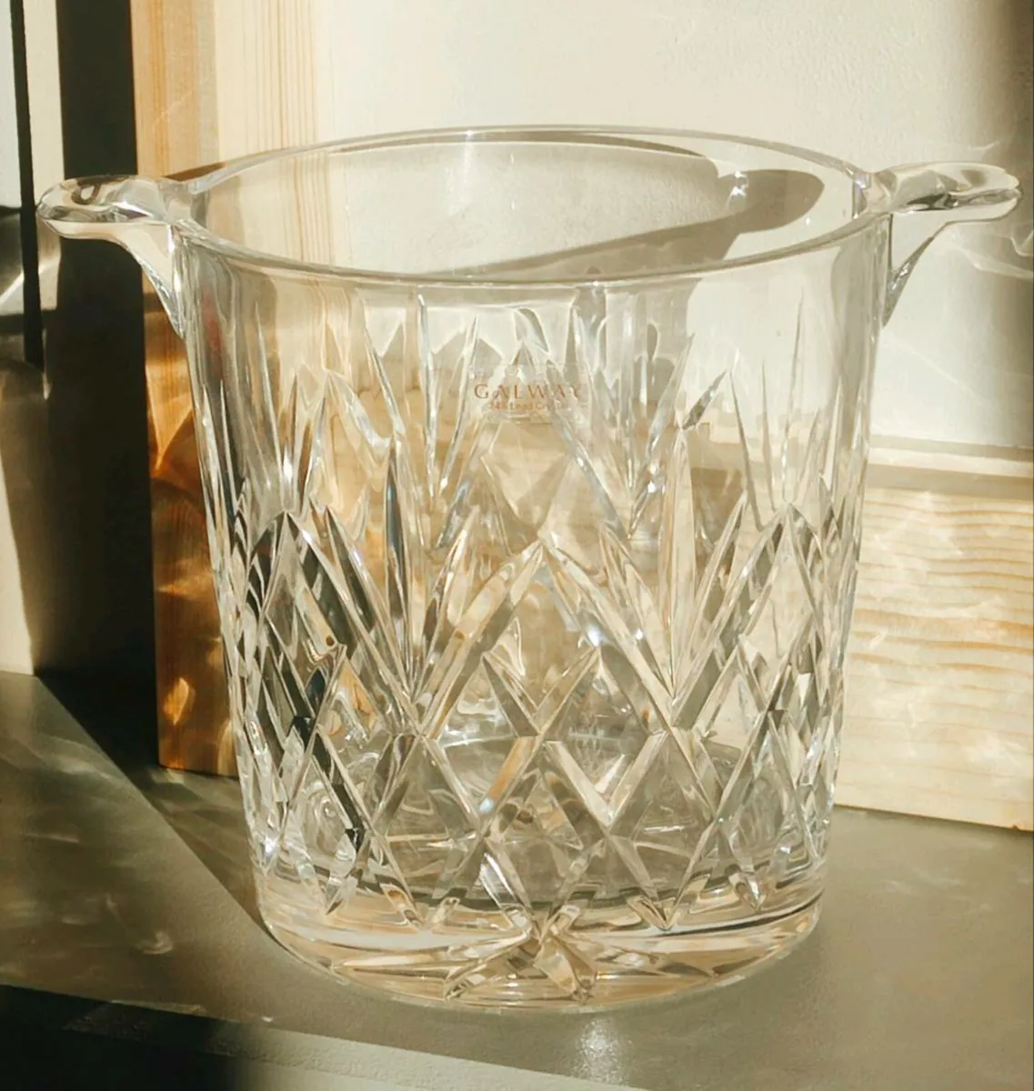 Galway crystal ice bucket - Image 3