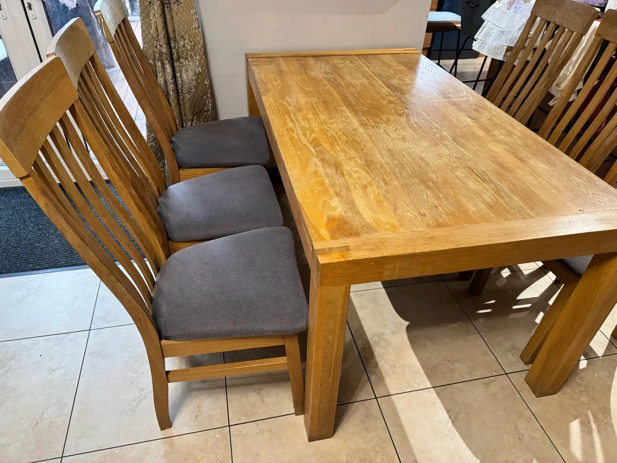dinning table 160cm - Image 1
