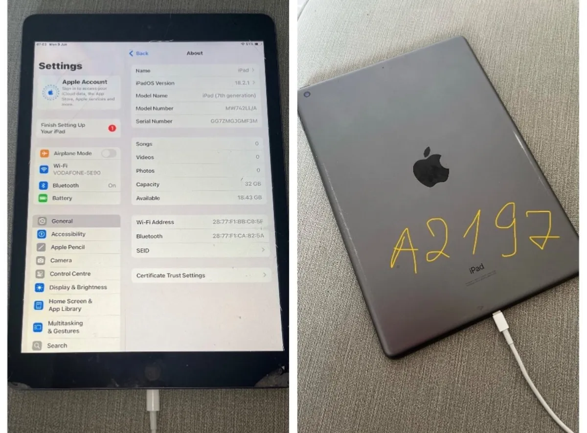 Lot of iPads for parts or repairs - Image 4