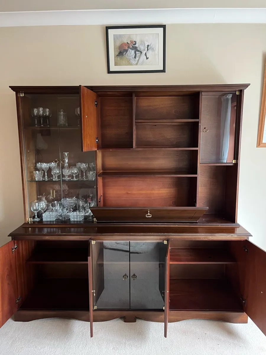 Mahogany display unit - Image 2