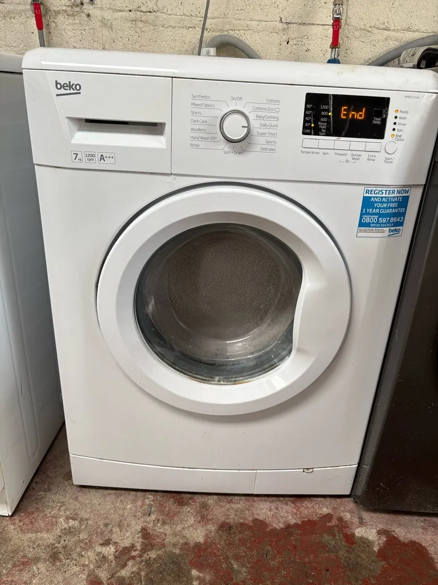 Beko Washing Machine 7kg Drum