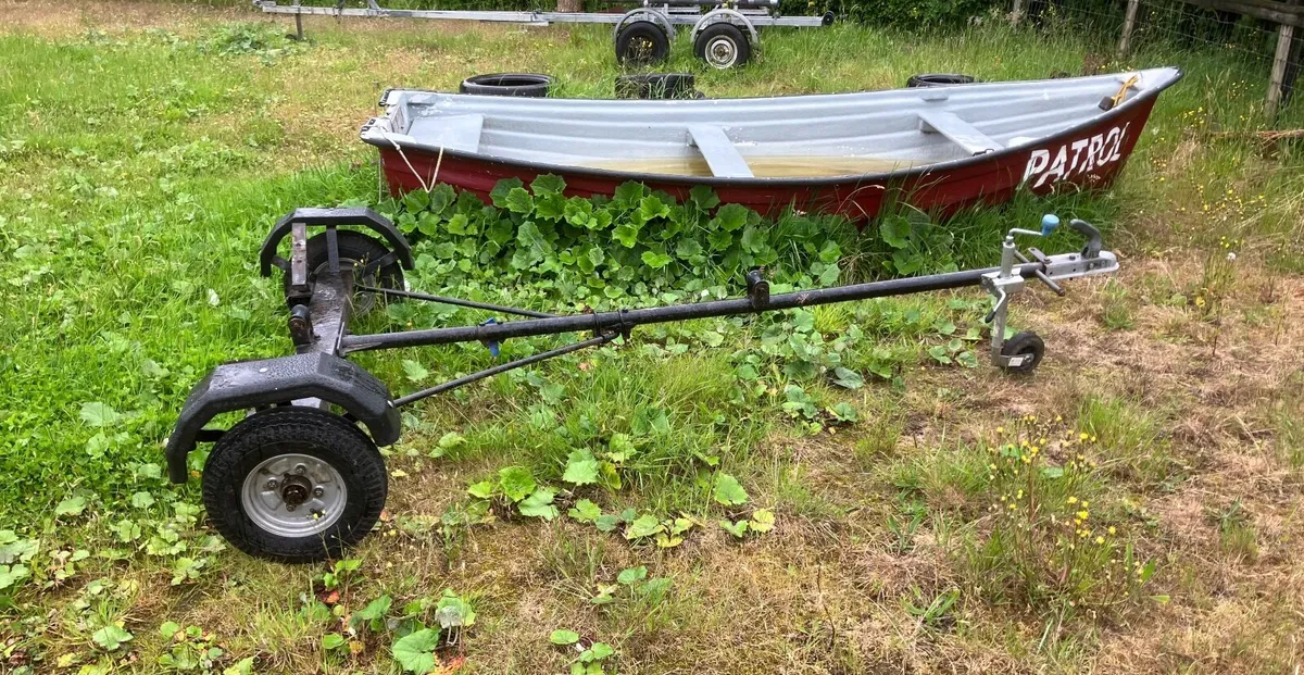BOAT TRAILER FOR SMALL BOAT 10-12 FT - Image 3