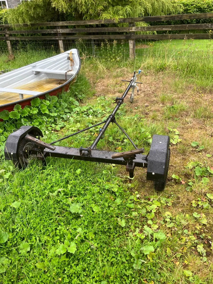 BOAT TRAILER FOR SMALL BOAT 10-12 FT - Image 1
