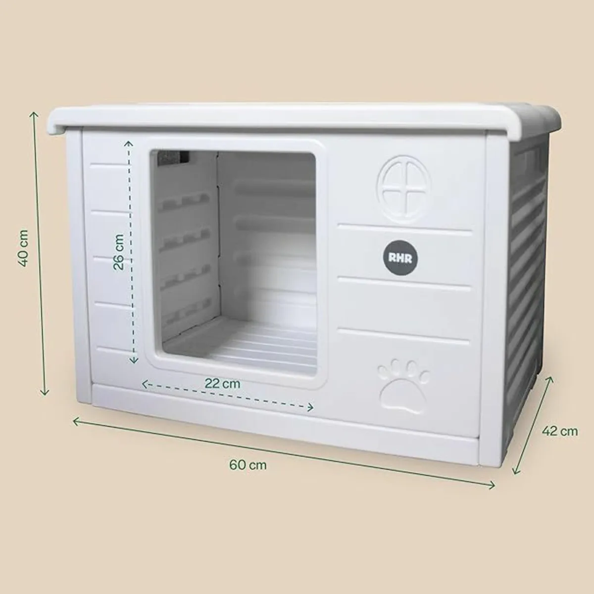 Cat House For Indoor and Outdoor Use - Weatherproo - Image 3