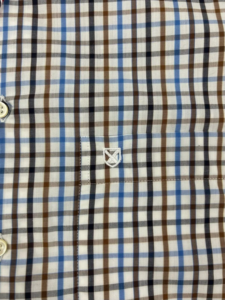 NEW Barbour Button Down Check Shirt Mens S/M - Image 3