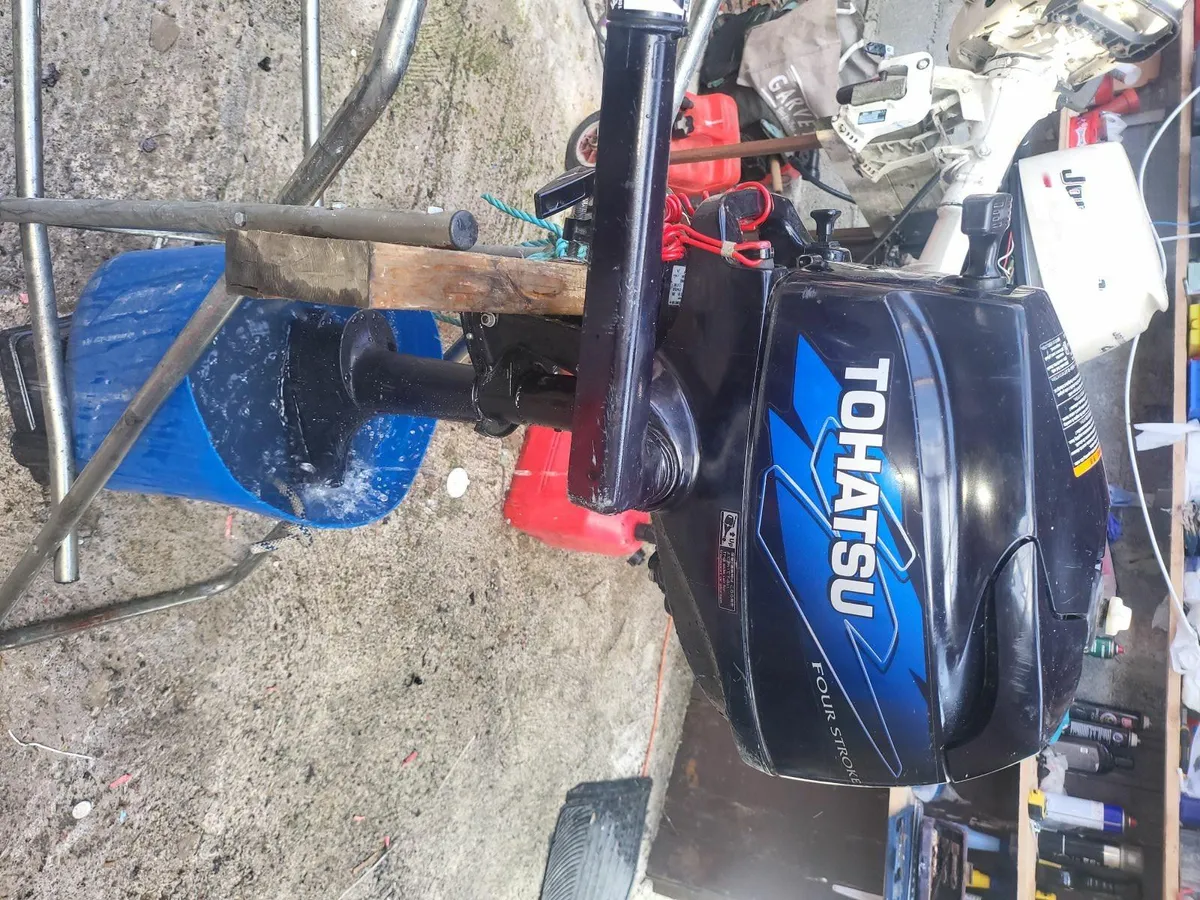 3.5 hp tohatsu 4 stroke UPDATE READ ADD THANKS - Image 1
