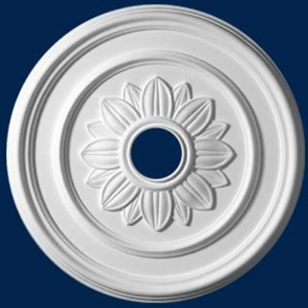 Ceiling rose. Polystyrene.(420-530 mm diameter )Styrofoam. - Image 1