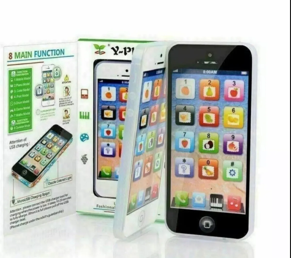 Kids Toy Smart Phone Educational Rechargeable NEW - Image 1