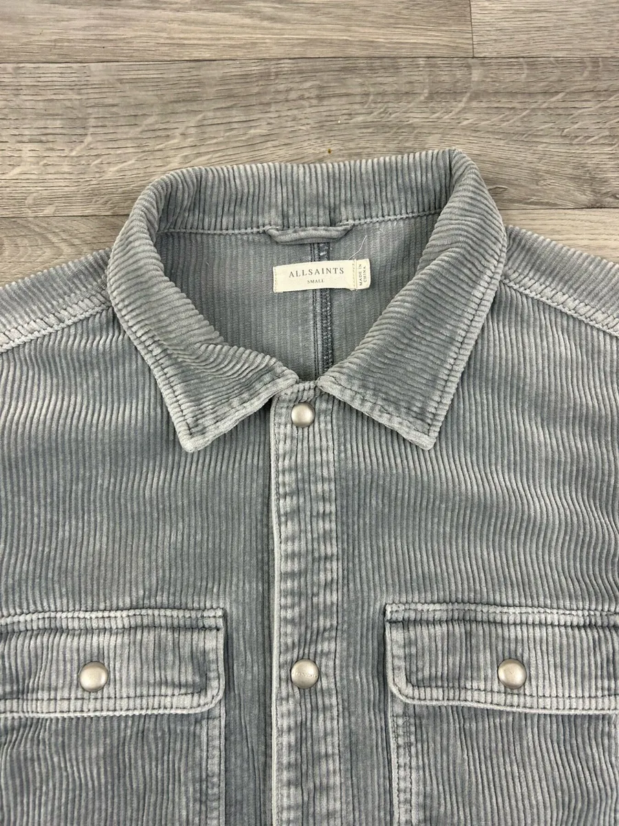 All Saints AllSaints Corduroy Overshirt Jacket M - Image 3