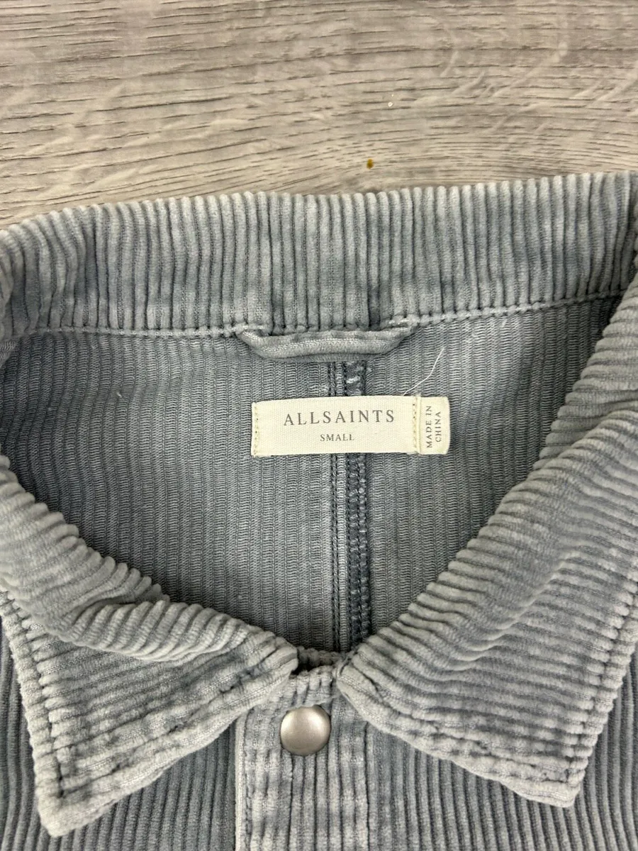 All Saints AllSaints Corduroy Overshirt Jacket M - Image 4