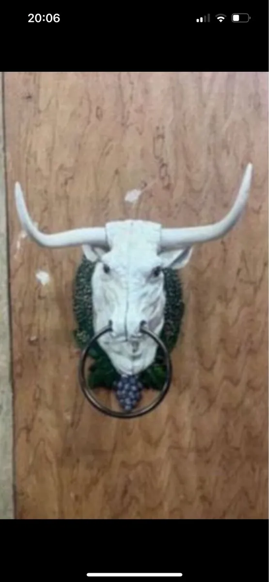 Bull door knocker - Image 1