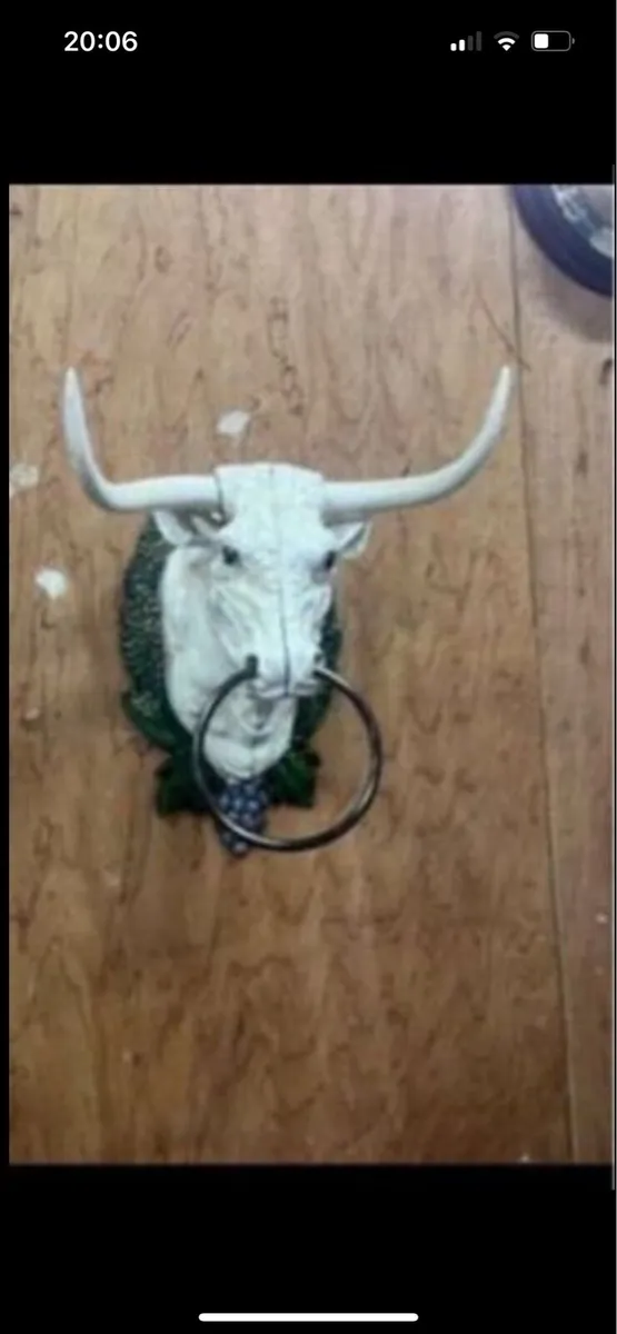 Bull door knocker - Image 2