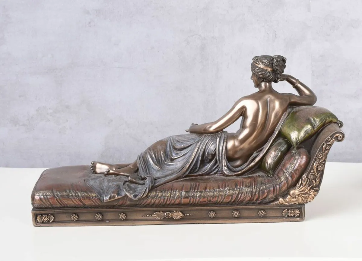 VENUS & CUPID SCULPTURE IN OLD MASTER STYLE ANTIQ - Image 4
