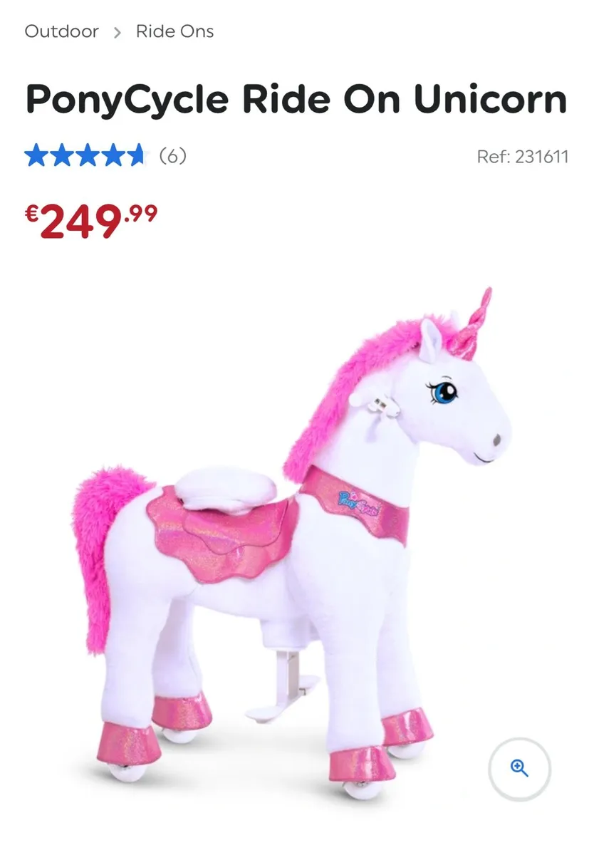 Pony cycle ride on unicorn - Image 3
